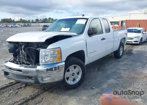 2012 Chevrolet Silverado 1500 Lt из США, поврежденный, VIN 1GCRCSE05CZ245587